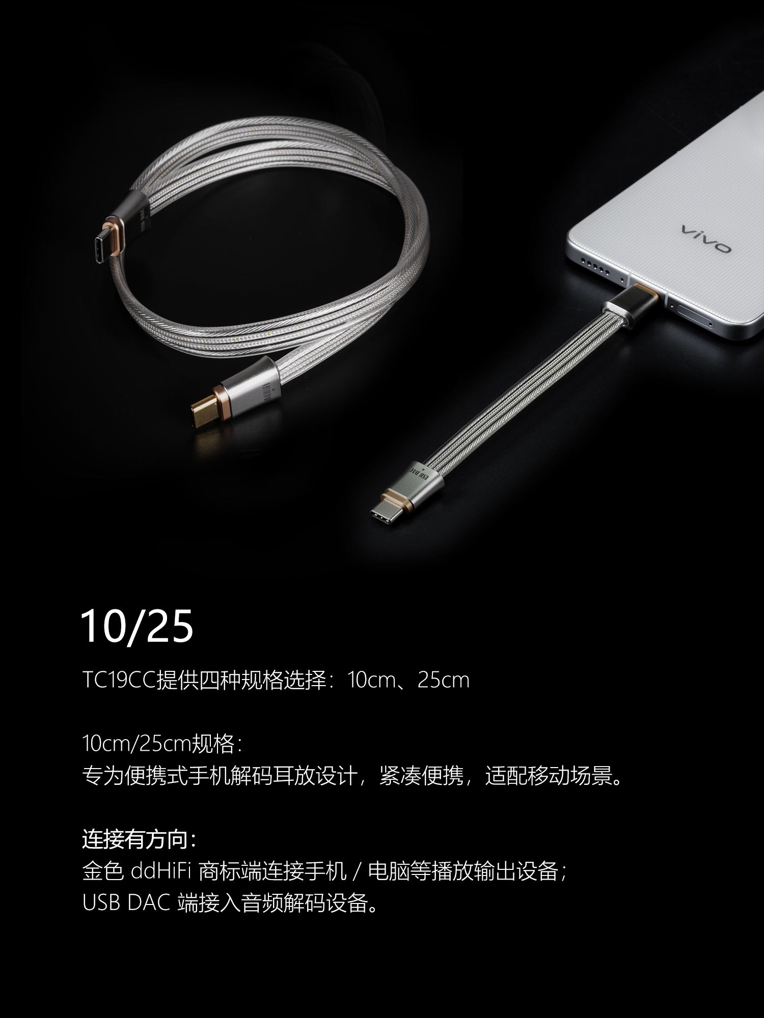 TC19CC Flagship Pure Silver Digital Signal Cable – ddHiFi
