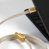 TC19BC-Gold-06 TC19BC Comet Gold 纯银数字信号线Gold版