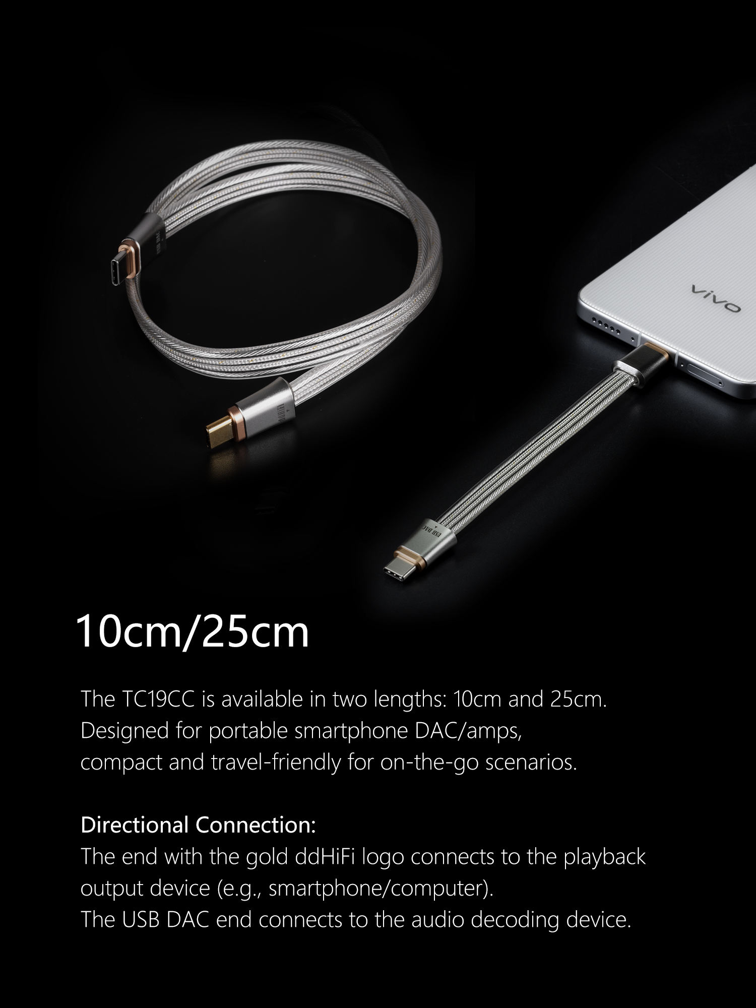 TC19CC Flagship Pure Silver Digital Signal Cable – ddHiFi