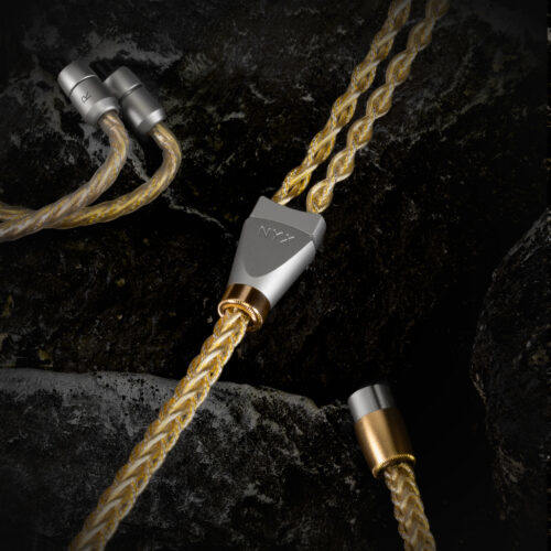 BC130G-02 BC130G Multi-Functional Earphone Upgrade Cable – Nyx Gold